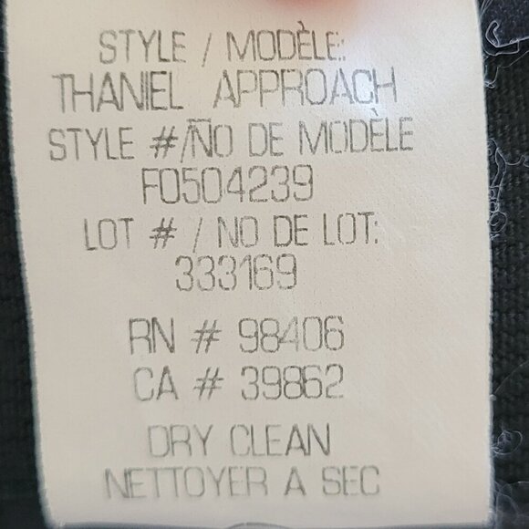 Theory Thaniel Approach Black Slim Fit Pull-On Pants - Picture 6 of 6